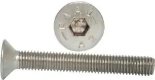 Zwrot pieniędzy M6x25 Śruby imbusowe DIN 7991 PG A2 10szt.